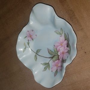 Hand painted Lefton China Trinket Dish